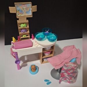 Barbie Face Mask Spa Day Playset with Over 25 Accessories For Doll